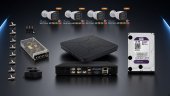 Kit 4 camere de 8MP exterior full color